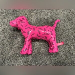 Victoria's Secret PINK Logo Dog Stuffed Plush Vinyl